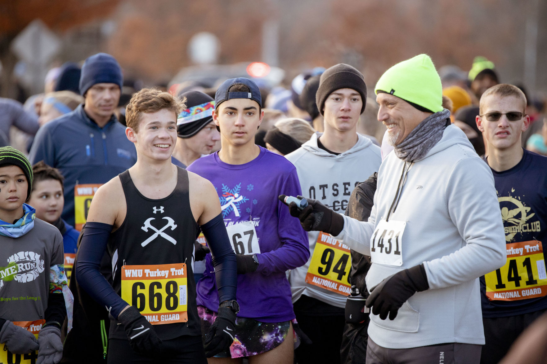 Shaking off jitters and cold